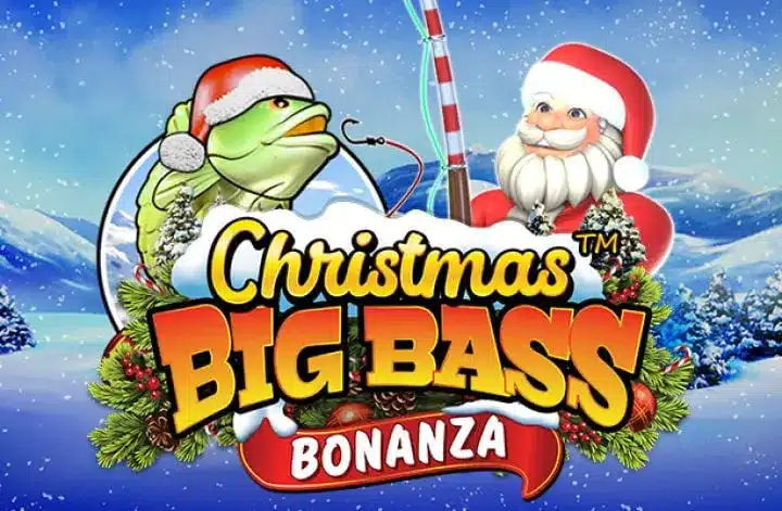 Slot Machine Christmas Big Bass Bonanza logo